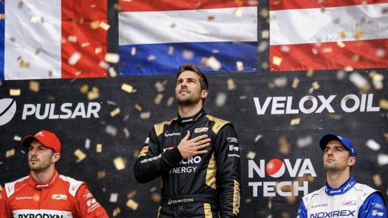 F1表彰台シーン