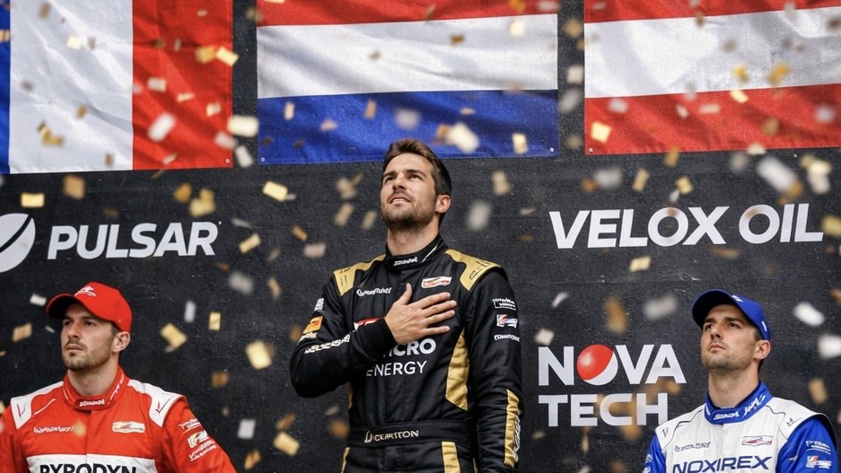 F1表彰台シーン